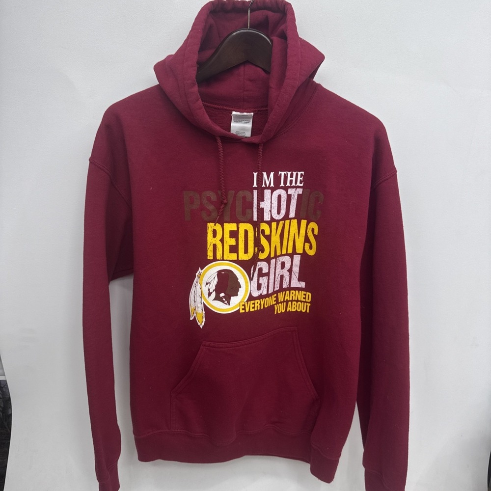 Washington Redskins Hoodie/sweater  Medium psycHOTic Redskins Girl
